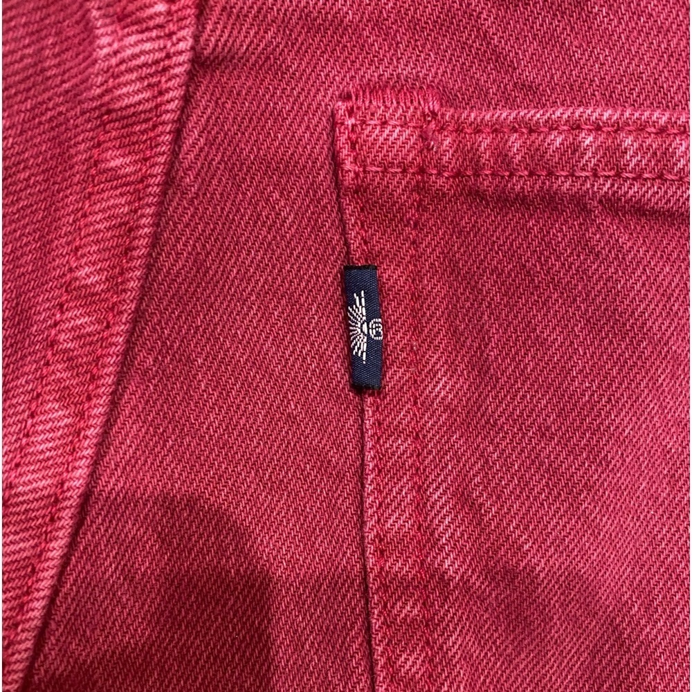 LEVI’S BARREL WOMEN'S JEANS size 30 inseam 24” color senorita pink - Picture 7 of 12